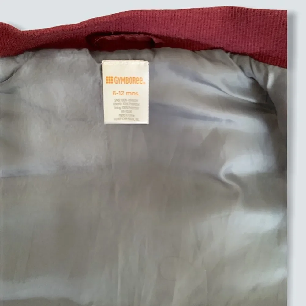 GYMBOREE | Maroon | Puffer Vest
